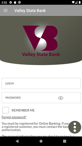 Android application VSB Mobile-Valley State Bank screenshort