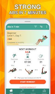 7 minute abs workout – Daily Ab Workout 2.1.1 Apk 1