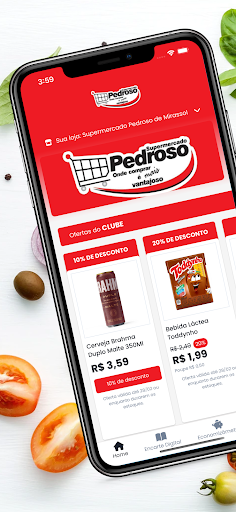 Android application Pedroso Mais screenshort