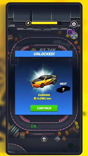 Merge Car: Merge Level Up Race Screen 3
