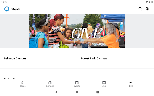 Screenshot of Citygate