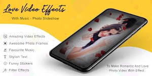 screenshot of Love Photo Video Effects Maker