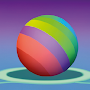 Rolling Colorful Ball