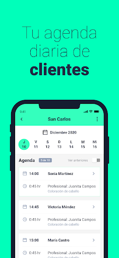 Agendame.io/Admin Screen 3