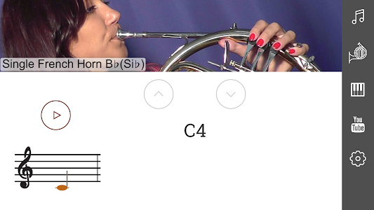 2D French Horn Fingering Chart Unknown