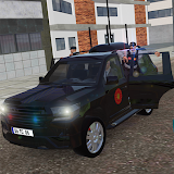 President Police Car Convoy icon
