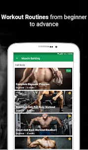 Fitvate – Home & Gym Workout Trainer Fitness Plans 14