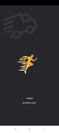 Android application Athleto (Partner’s): Delivery screenshort