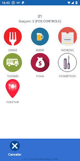 POS COMANDA Screen 2