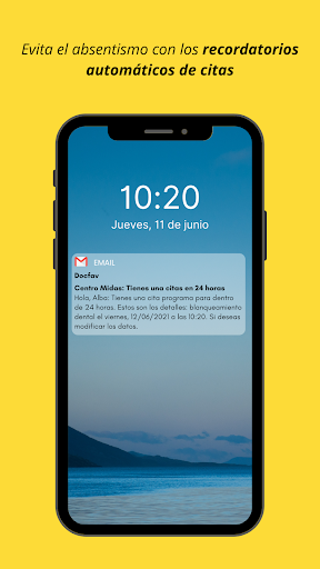 Agenda - Docfav Screen 3