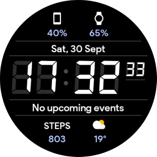JHW Digital Informer: Wear OS logo