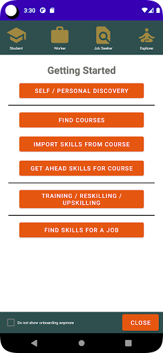 Skills Based Approach Screen 3