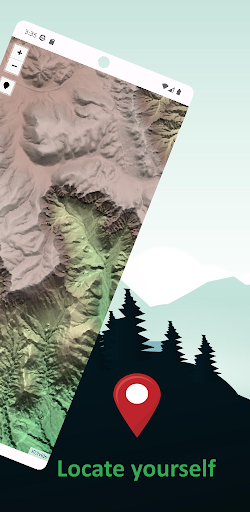 Bryce Canyon Offline Topo Map Screen 2