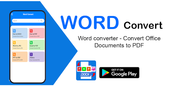 Word Convert Word To Pdf Appar Pa Google Play