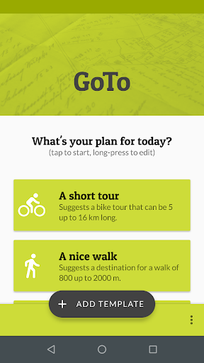 Android application GoTo - Explore Your Region screenshort