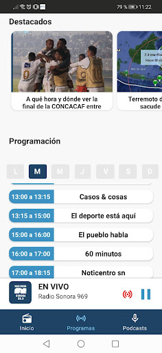 Sonora 969 Screen 3