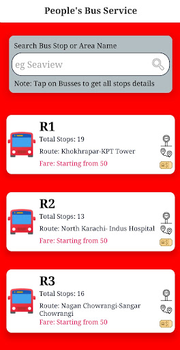 People Bus Service Karachi BRT Screen 2