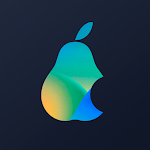 Cover Image of Download iPear Black - Icon Pack  APK