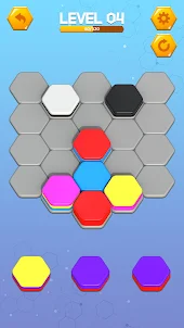 HexaSort Colors: Merge Puzzle