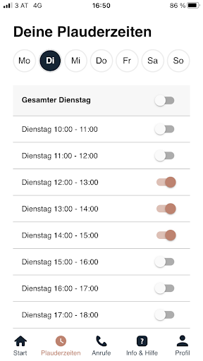 Plaudernetz Screen 2