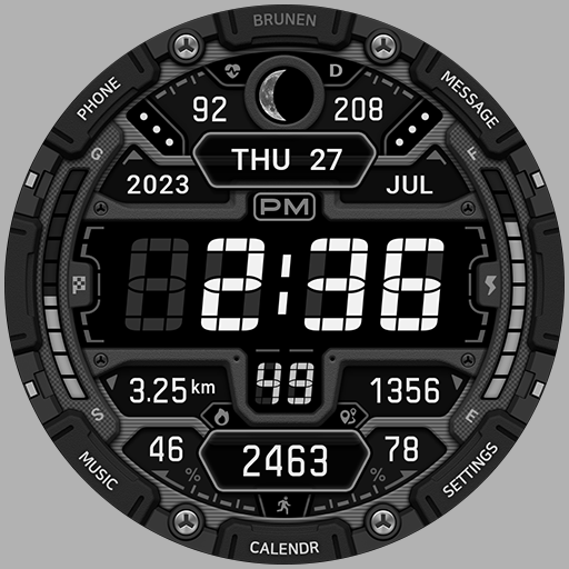 BRN006 : Watch Face logo