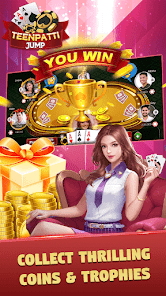 Teenpatti Jump: Easy Play! 1.0 APK + Мод (Unlimited money) за Android