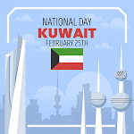 Cover Image of ダウンロード Kuwait National Day  APK