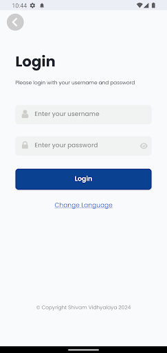 Android application Shivam Vidhyalaya screenshort
