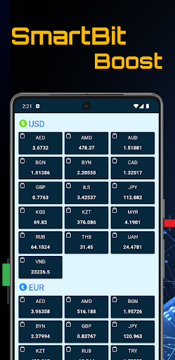 Android application SmartBit Boost screenshort