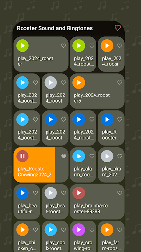 Red Junglefowl: Sound,Ringtone Screen 3
