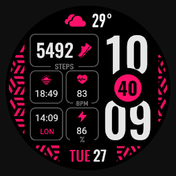 Immagine dell'icona MDS442 Digital Watch Face