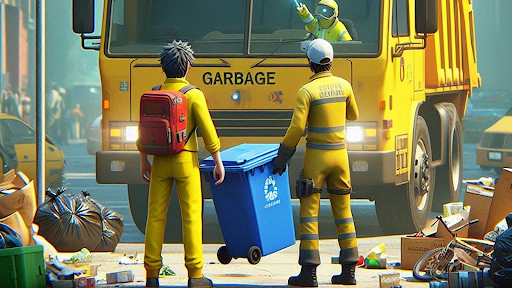 Garbage Truck Games Trucker Screen 2