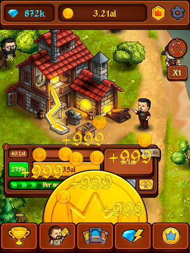 Kingdom: Idle Gold Tycoon - Simulation - games