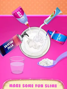 Machen Sie Fluffy Slime Maker