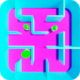 Maze cant - 3D Tilt maze with physics engine icon