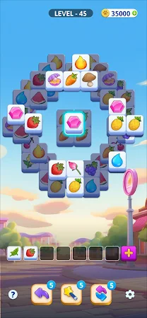 Game screenshot Tile Match puzzle - Tiletopia hack