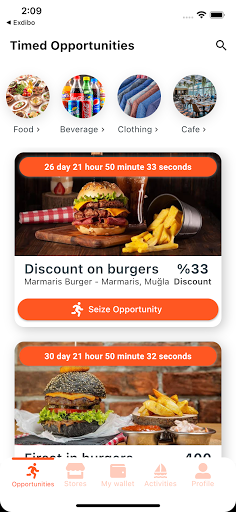 Android application Exdibo screenshort