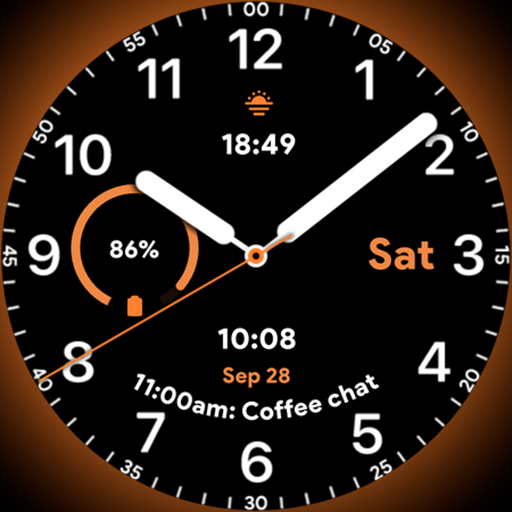 Simple Dial - Watch face Logo