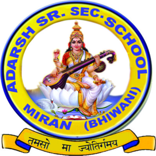 Adarsh School Miran logo