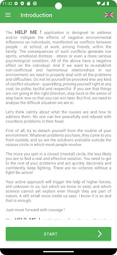 Android application HELP ME ! screenshort