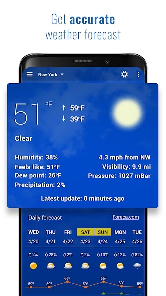 Sense V2 Flip Clock & Weather 6.54.0 APK + Mod (Unlimited money) untuk android