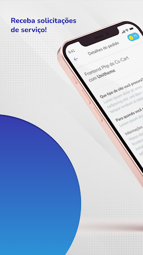 Android application Iziwork - Contrate Serviços screenshort