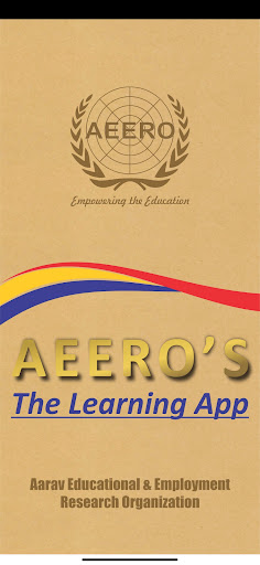 Android application Aeeros Academy screenshort