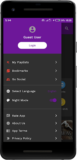 CAC MEDIA APP Screen 3