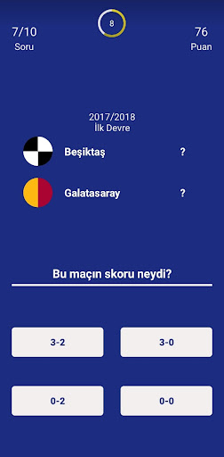 Türkiye Süper Ligi Bilgi Oyunu