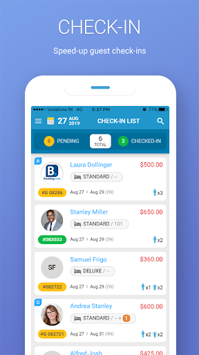 Android application Hotelogix Mobile Hotel PMS screenshort