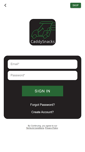 CaddySnacks Screen 2