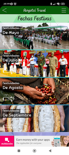 Android application Pangoa - Pangotsi Travel screenshort