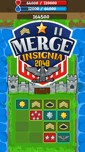 Android application MERGE INSIGNIA 2048 screenshort