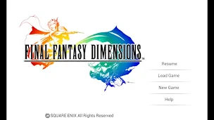 FINAL FANTASY DIMENSIONS - Screenshot 1